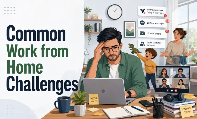 Common Work From Home Challenges And Ways To Overcome Them
