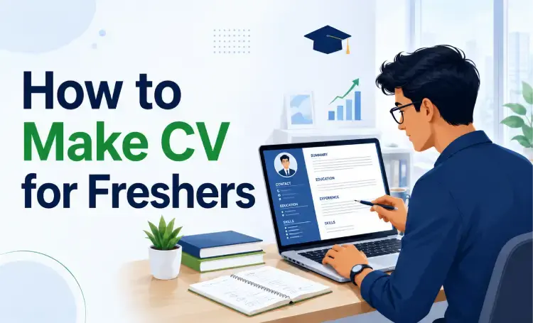 How to Make CV or Resume for Freshers for their First Job?